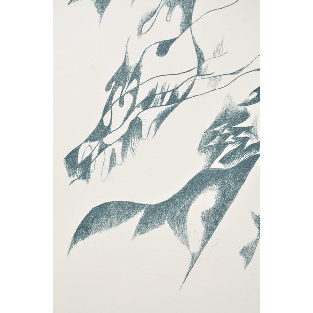 Malda Muizniece, Longning, 1986, Lithograph For Sale - Image 6 of 9