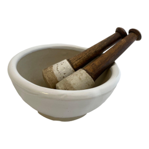 Mid 20th Century Display Mortar & Pestle - Set of 2