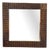 Brutalist Oak Mirror, 1970s For Sale