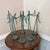 Early 21st Century Early 21st Century Bronze Artist Made Brutalist Style Sculpture Set of 6 For Sale - Image 5 of 10
