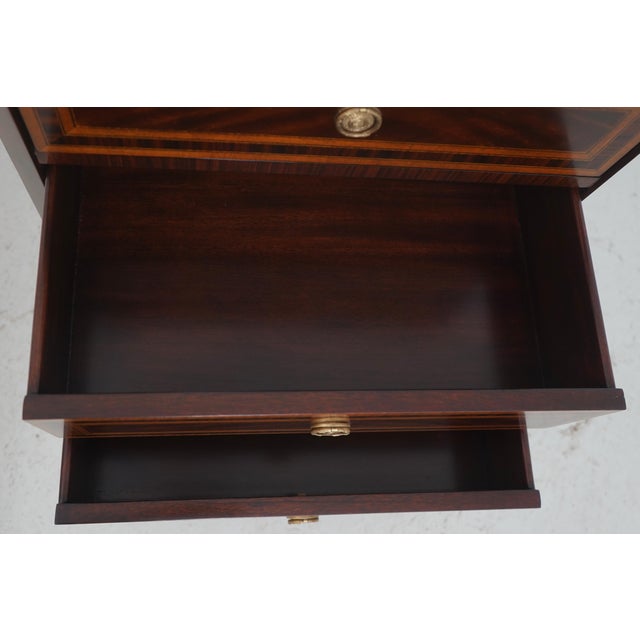 2020s Pair Theodore Alexander Althorp Al-60057 Mahogany Nightstands For Sale - Image 5 of 18