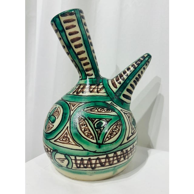 1970s Vintage Domingo Punter Spanish Botijo Jug C. 1970s For Sale - Image 5 of 7