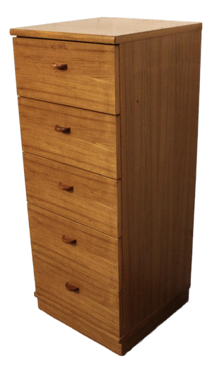 Vintage Danish Made Mid-Century Teak Lingerie Chest