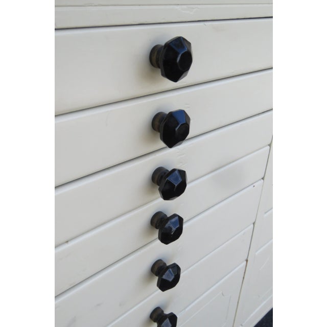 Early 1900s Tall Painted Dental Cabinet 6097 For Sale - Image 14 of 18