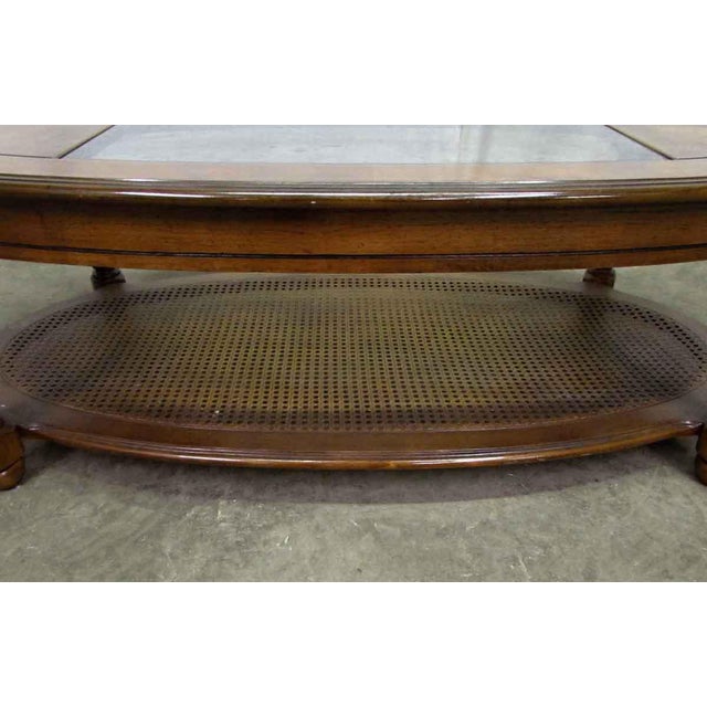 Glass Top Insert Coffee Table Chairish