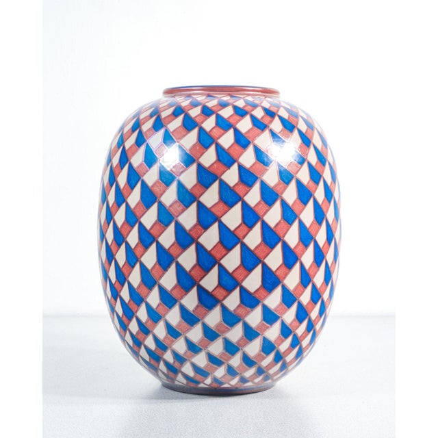 Majolica Vase by Bottega Vignoli, 1970s For Sale - Image 11 of 16