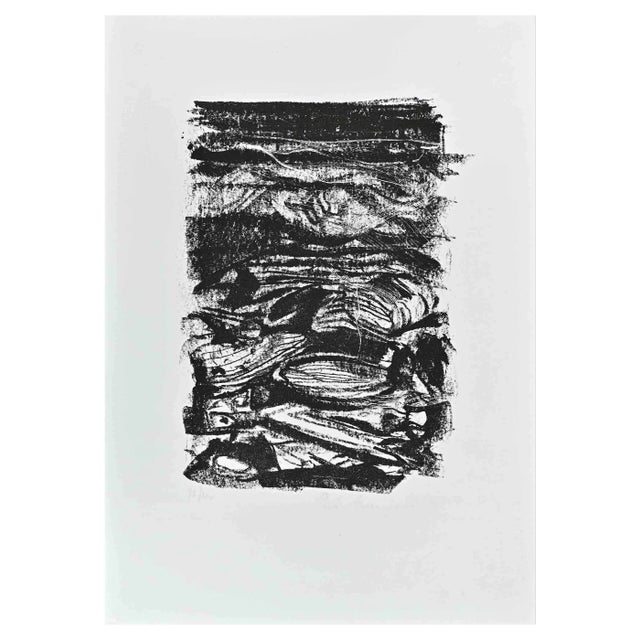 Pietro Annigoni, Composition, Original Lithograph, 1973 For Sale