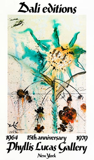 1979 "Dalí Editions" Phyllis Lucas Gallery Poster