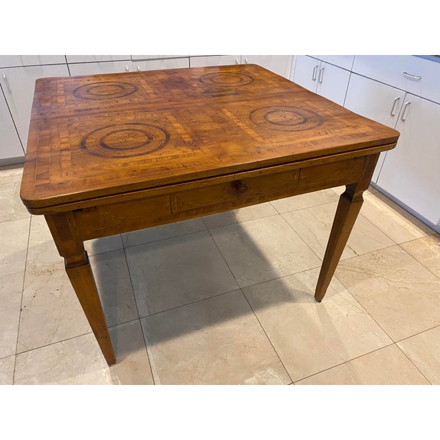 Neoclassical 18th Century Danish Extendable Dining Table For Sale - Image 3 of 12