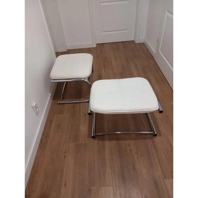 Set of Bauhaus Style Footstools, 1970s For Sale - Image 9 of 11