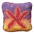 Harry Heissmann X Mommani Threads Hand-Embroidered Needlepoint "Starry" Pillow, Custom, Original For Sale