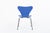 1990s Blue Danish Modern Dining Chair Series 7 by Arne Jacobsen for Fritz Hansen For Sale - Image 5 of 15