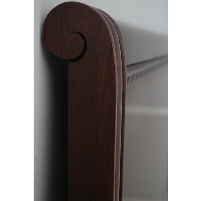 Wood Henkel Harris Mahogany King Size Headboard For Sale - Image 7 of 11
