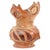 Big French Vase in Owl Shape, 1950s For Sale - Image 14 of 14