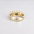 Vintage 14k Gold & Green Jade Cabochon Cocktail Ring For Sale - Image 9 of 15