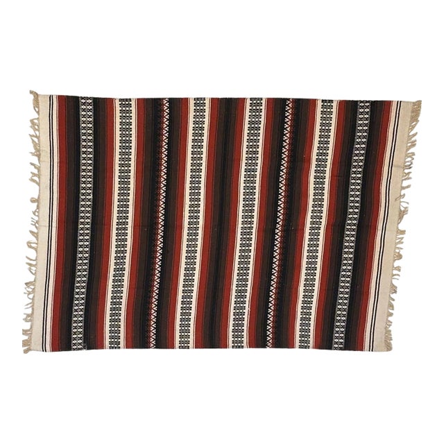 1970s Navajo Kilim, 5' X 7' For Sale