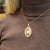 Vintage French 18k Gold and Enamel Pendant, 1900 For Sale - Image 3 of 18