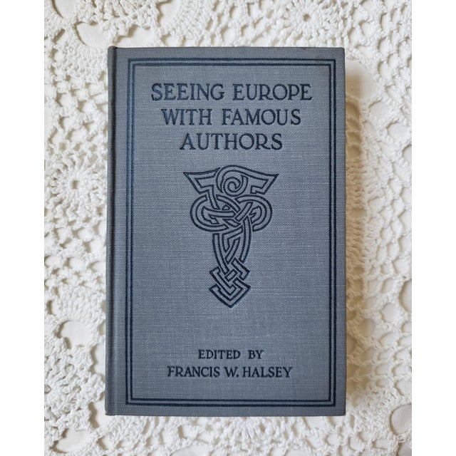 Seeing Europe with Famous Authors from 1914. Measuring approximately 6¼” x 4 x ¾”. This lovely set of 10 features: Great...