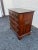 Wood Pennsylvania House Vintage Pair of Vintage Chippendale Style Solid Cherry Small Bachelor’s Chests. For Sale - Image 7 of 12