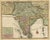 Map of the Empire of the Great Mogul including India, 1731 For Sale