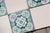 1920s Portuguese Art Deco Tiles Set of 32 Large Green & White Antique Decorative Tiles For Sale - Image 14 of 18