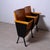 Two-Seater Cinema Armchair Bench in Numbered Two-Tone Wood, 1960s For Sale - Image 3 of 18