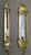 Mid 20th Century French Bronze and Gilt Mirror Pagoda Form Half Lentern Wall Sconces - a Pair For Sale - Image 11 of 12