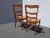 Pair Vintage French Country Oak Cane Side Chairs For Sale - Image 12 of 12