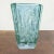 Italian Art Deco Green-Blue Alexandrite Glass Vase with Female Figure, 1900s For Sale - Image 3 of 11