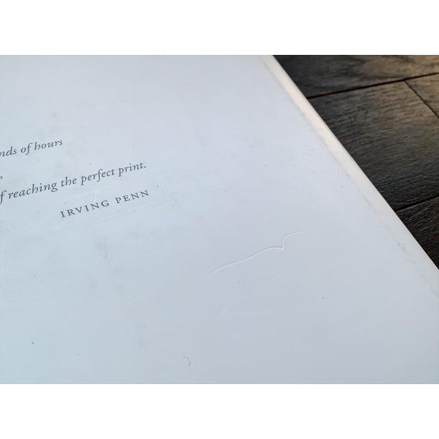 Irving Penn Monograph, "Platinum Prints" Exhibition Catalog For Sale In New York - Image 6 of 6