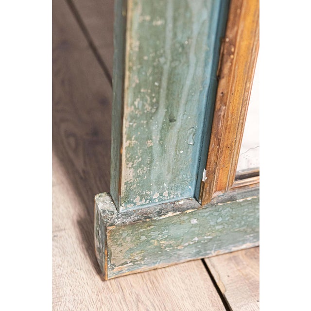French Louis XVI Style 19th Century Trumeau with Painted Allegory of Science For Sale - Image 10 of 11
