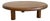 French Solid Oak Coffee Table, 1970s For Sale