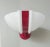 Stilnovo 1980s Uplight Sconce With Red Stripe For Sale - Image 4 of 10