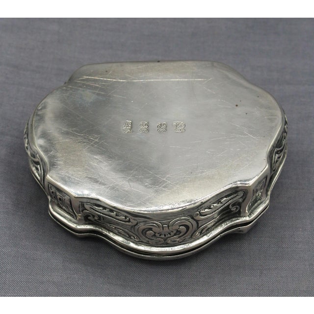 19th Century Grand Tour Silver Box, Likely Made in Germany For Sale In Raleigh - Image 6 of 8