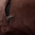 Textile Luxury Distressed Brown Genuine Leather Patchwork Throw Pillow 16x24 | Handmade Designer Lumbar Cushion For Sale - Image 7 of 7