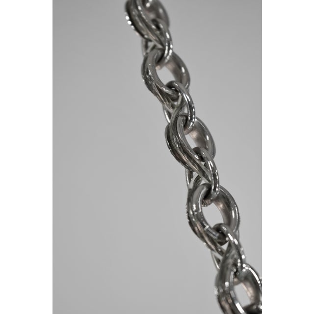 French Art Deco Pendant Light by Hettier Et Vincent & J. Gauthier 1930 France For Sale - Image 9 of 11
