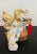 Gumps Mid 20th Century Kutani Gump’s Vintage Hand Painted Porcelain Foo Dogs - A Pair For Sale - Image 4 of 11