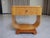 Side Table with One Drawer and U-Shaped Base, 1940s For Sale - Image 14 of 18