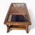 Mid 20th Century Smoked Glass and Oak Parquetry Coffee Table With Lower Shelf For Sale - Image 14 of 18