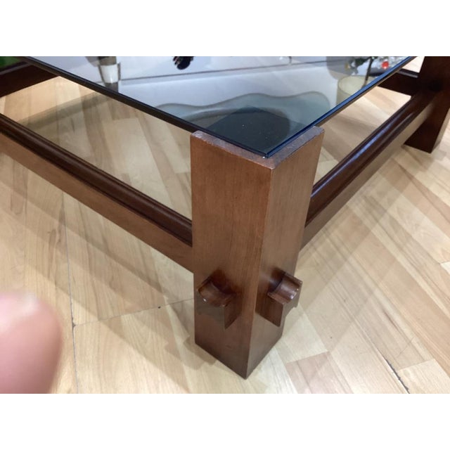 1960s Model 2461 Coffee Tables in Wood from Fontana Arte, 1960s, Set of 2 For Sale - Image 5 of 11