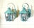 Vintage Solid Copper & Brass Outdoor Lantern Sconces / 18”h X 11”w X 12”d For Sale - Image 18 of 18