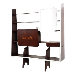 Mid-Century Bookcase attributed to Gio Ponti for Ariberto Colombo, 1945 For Sale