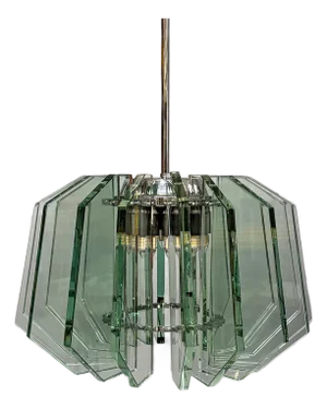 Mid-Century Modern Italian Pendant by Max Ingrand for Fontana Arte, 1960s