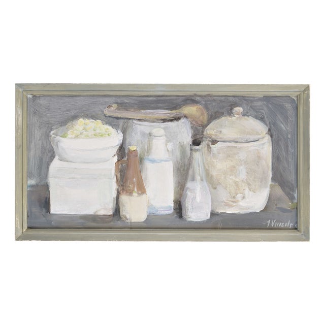 Imants Vecozols, Still Life with Various Dishes., 2018, Canvas & Acrylic For Sale