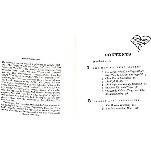 1960s "The Kandy-Kolored Tangerine-Flake Streamline Baby" 1965 Wolfe, Tom (Signed) For Sale - Image 5 of 7