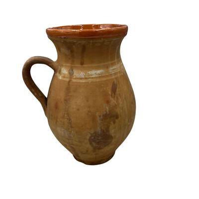 Farmhouse Antique Hungarian Folk Art Pottery For Sale - Image 3 of 5