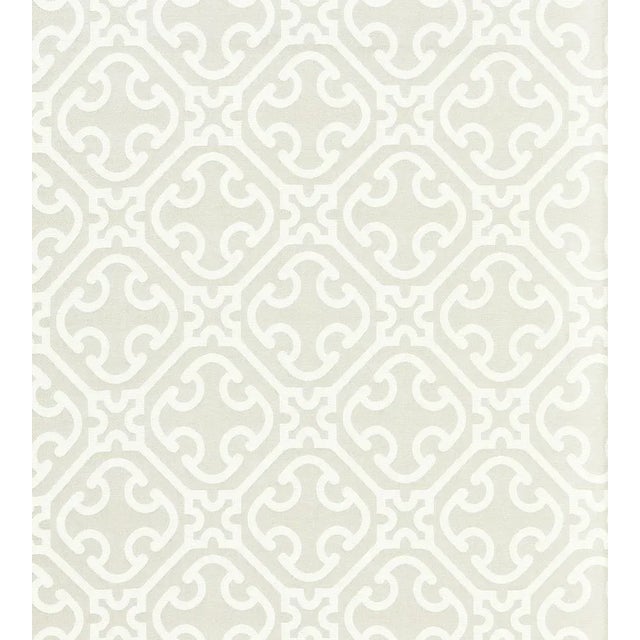Traditional The House of Scalamandré Ailin Lattice Weave Fabric, Linen For Sale - Image 3 of 3