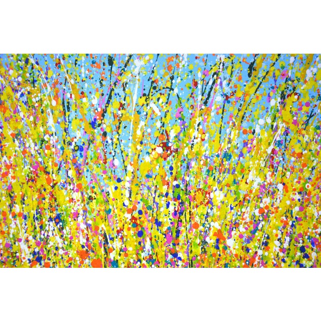 Early 21st Century Summer Day 23.Modern Original Hand Painting For Sale - Image 5 of 8