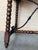 19th Spanish Sturdy Side Table with Carved Turned Legs and Double Stretcher For Sale - Image 9 of 18