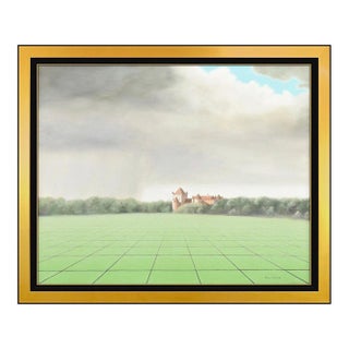 Mid 20th Century Castle In A Green Meadow, Otis Lumpkin For Sale